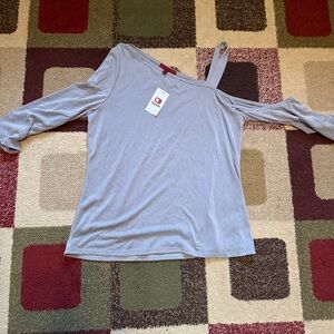 NWT Y2K Cold Shoulder Top - XS